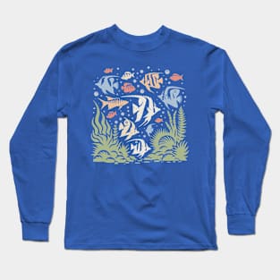 Tropical Aquarium Long Sleeve T-Shirt